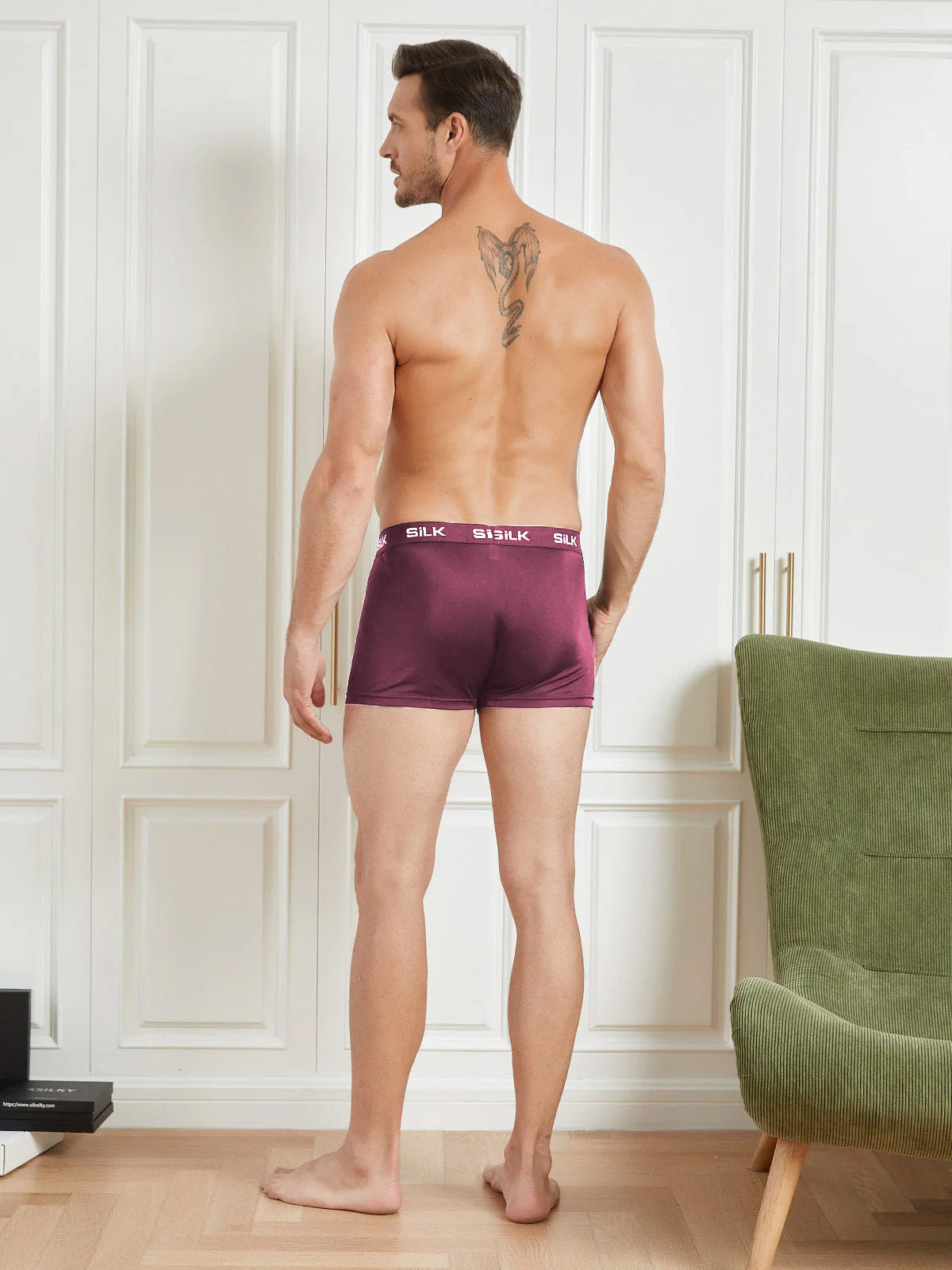 [Vino] SilkSilky-IT Seta pura Mens Underwear 002