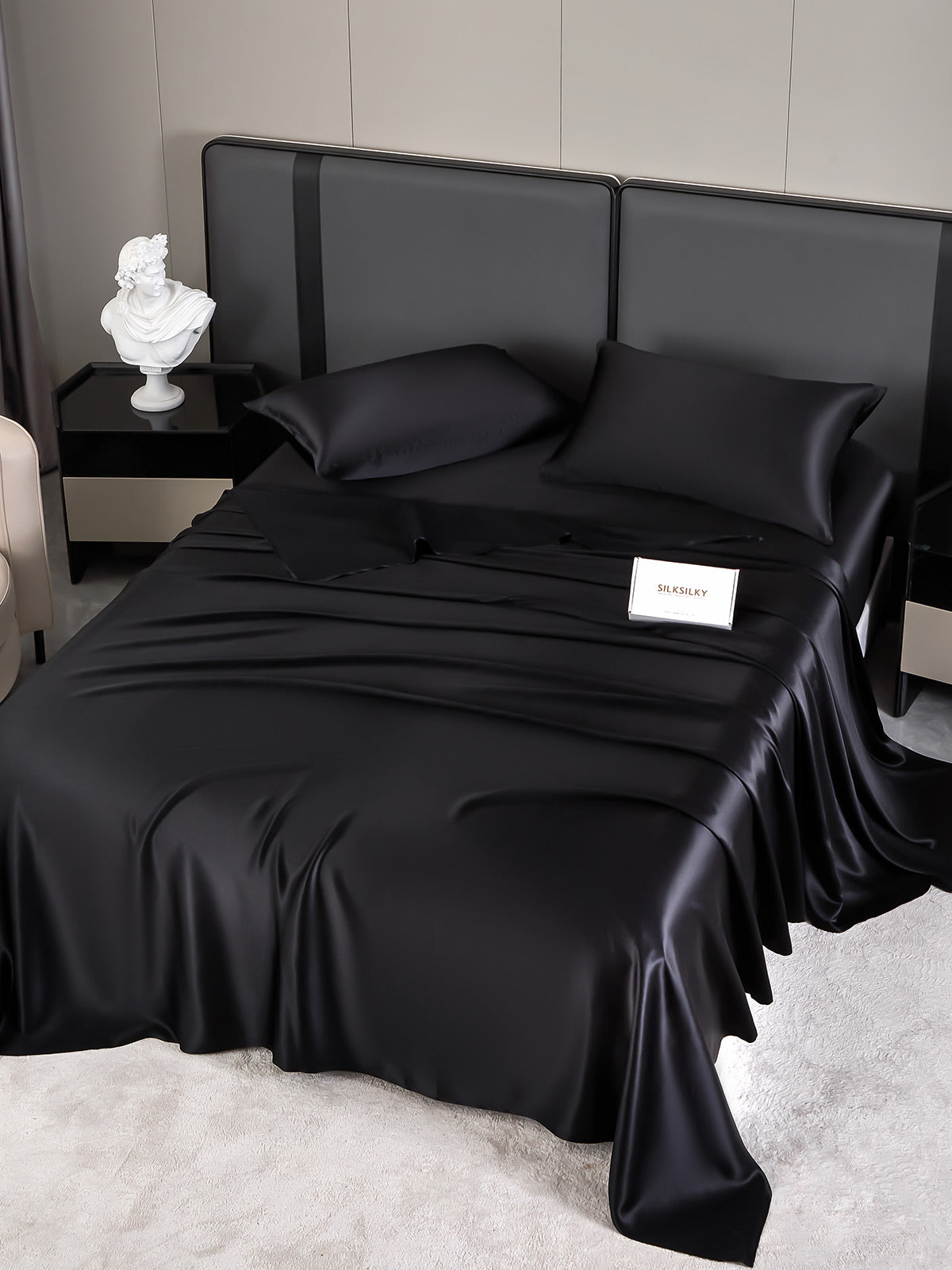 [Nero] SilkSilky-IT 19Momme Seta pura Bedding Set 002