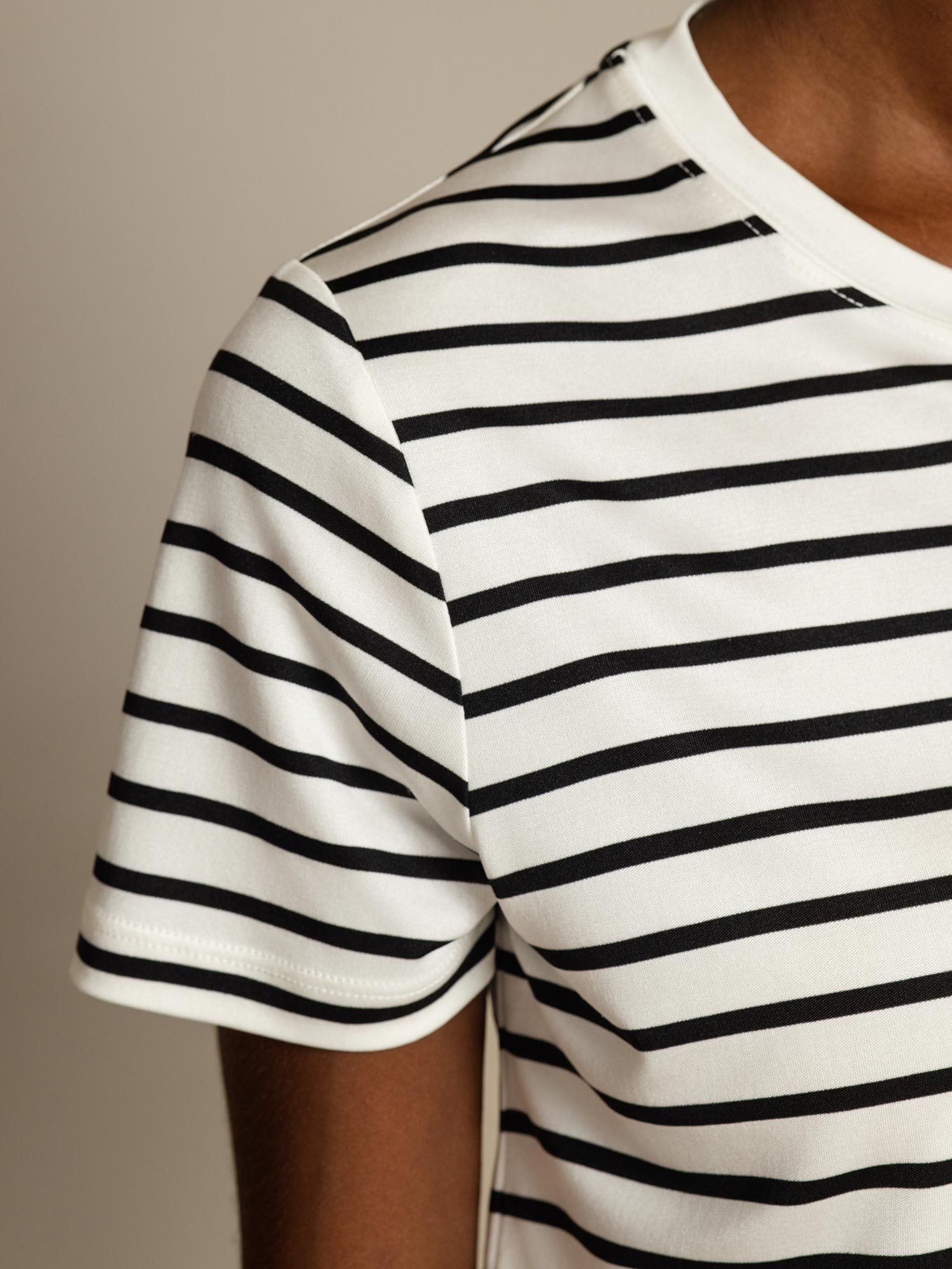 [RigheBianche] SilkSilky-IT Seta pura Womens T-Shirt 004