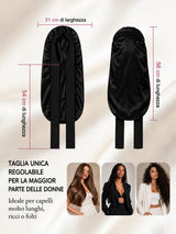 [Nero] SilkSilky-IT Cuffia di seta 004