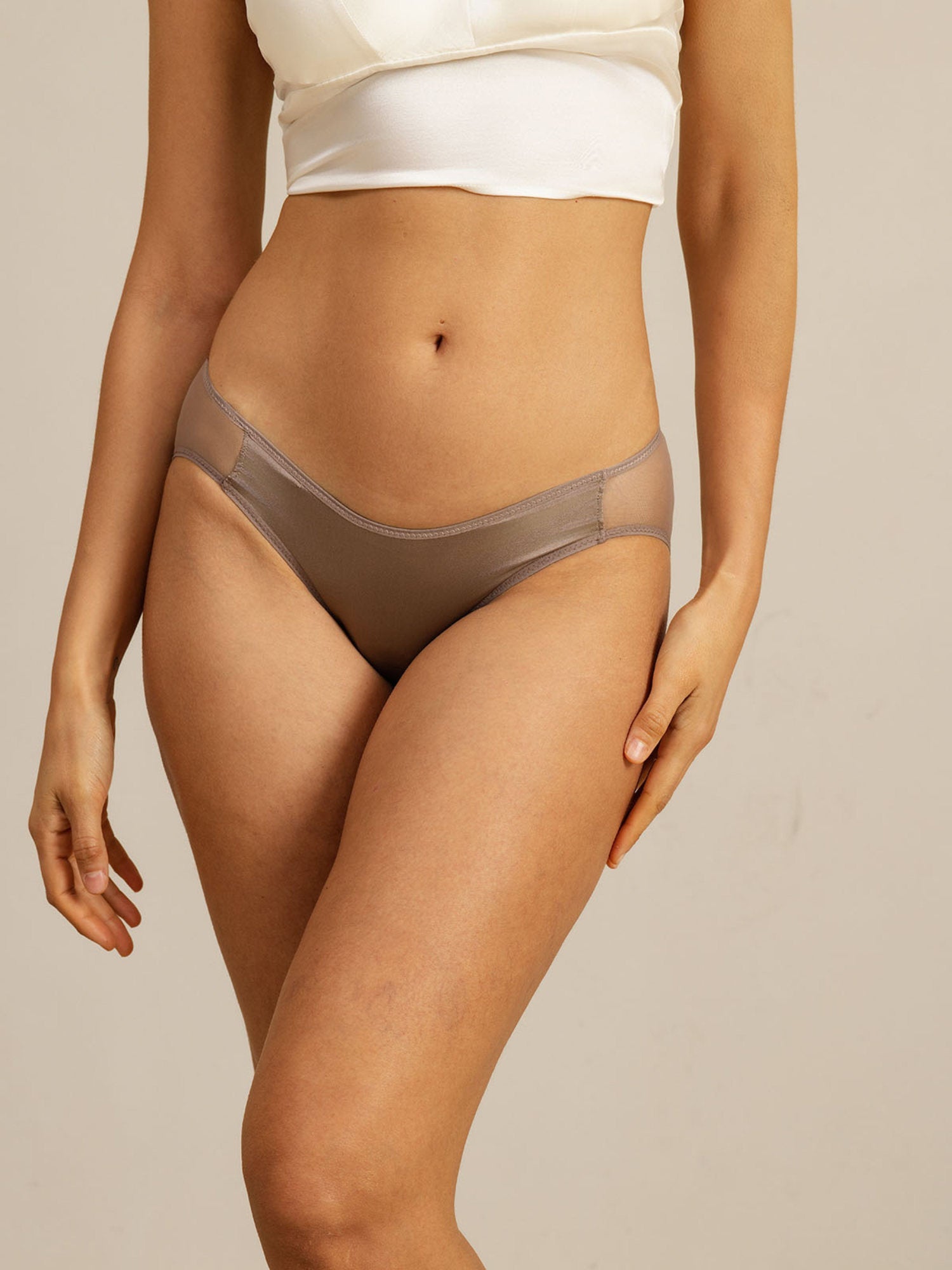 [Caffè] SilkSilky-IT 19Momme Mutandine da donna 003