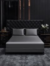 [Grigio Scuro] SilkSilky-IT 19Momme Set di biancheria da letto 002