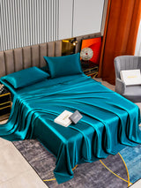 [Verde Acqua] SilkSilky-IT 22Momme Seta pura Bedding Set 002,