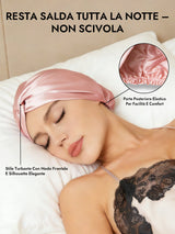 [Rosa] SilkSilky-IT Cuffia di seta 006