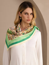 [Coccodrillo Sabbia] SilkSilky-IT Scarf 004