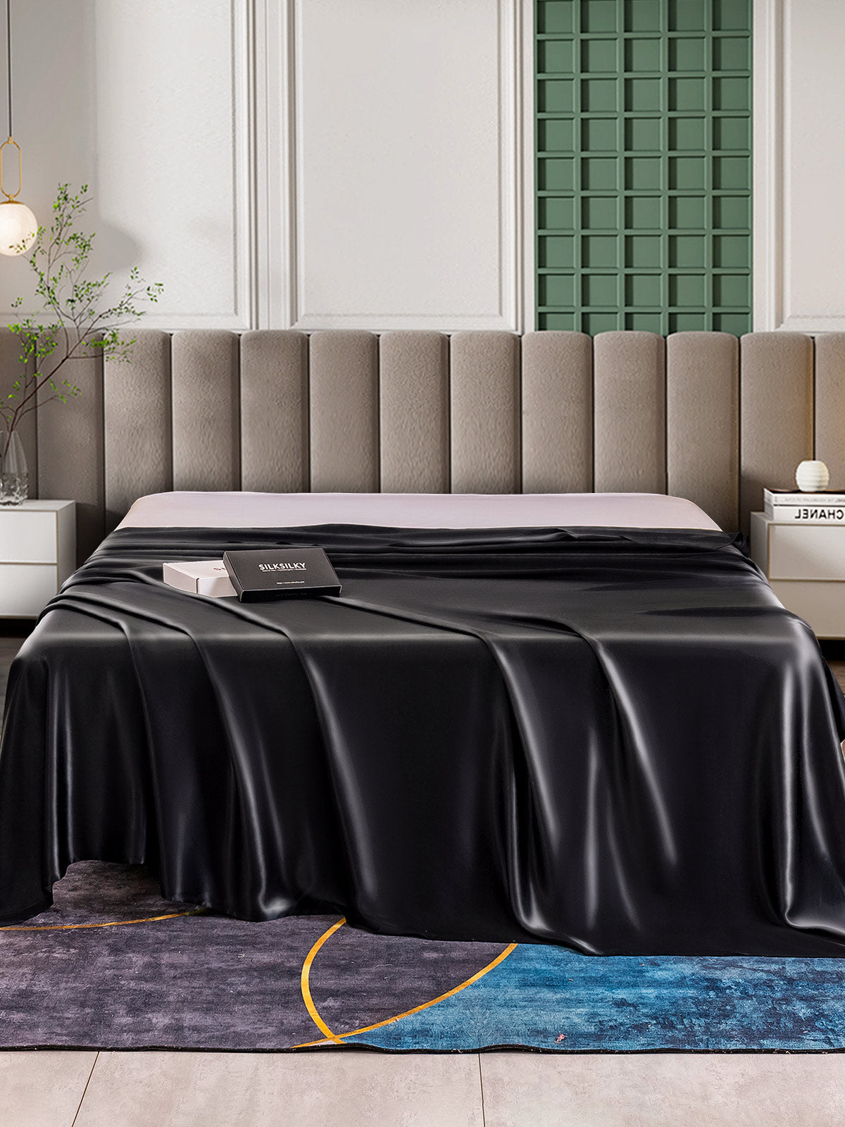 [Nero] SilkSilky-IT 25Momme Seta pura Sheet 002