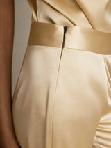 [Champagne] SilkSilky-IT Pantaloni da donna 004