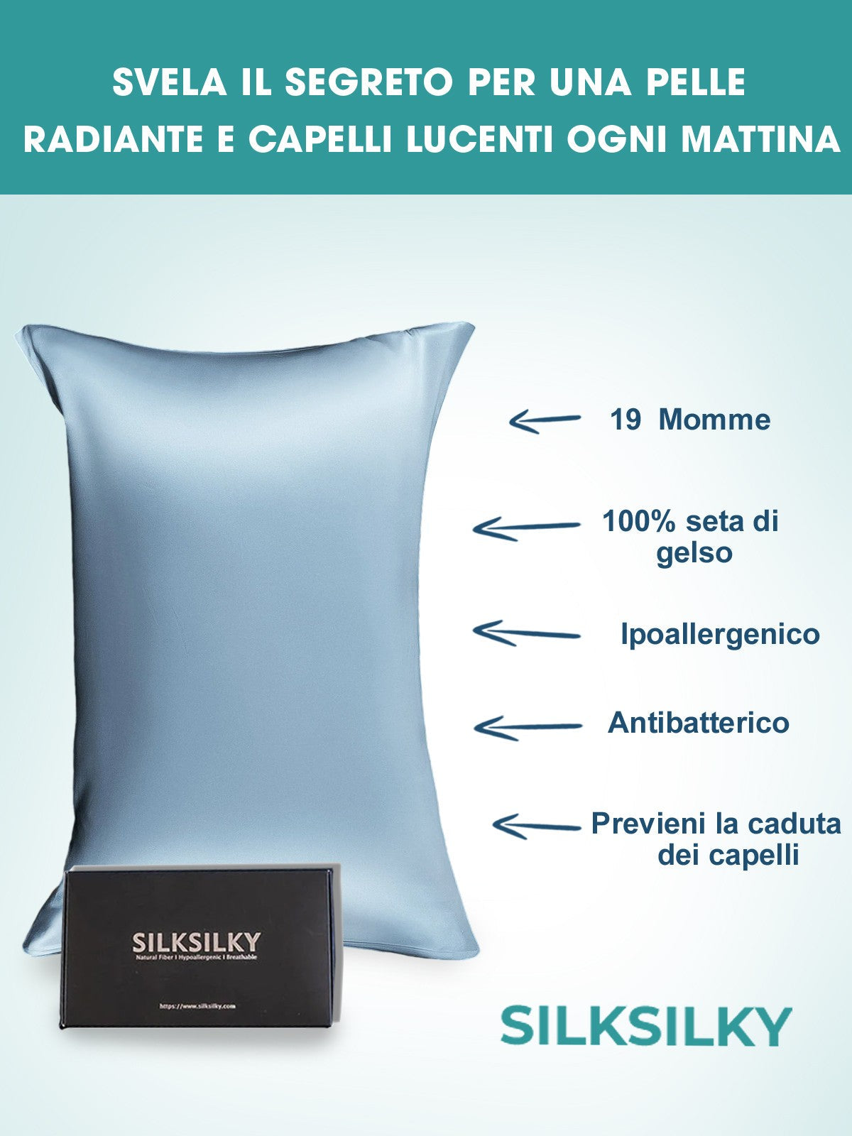 SilkSilky-IT-19Momme-Seta-pura-Pillowcase-Azzurro-003