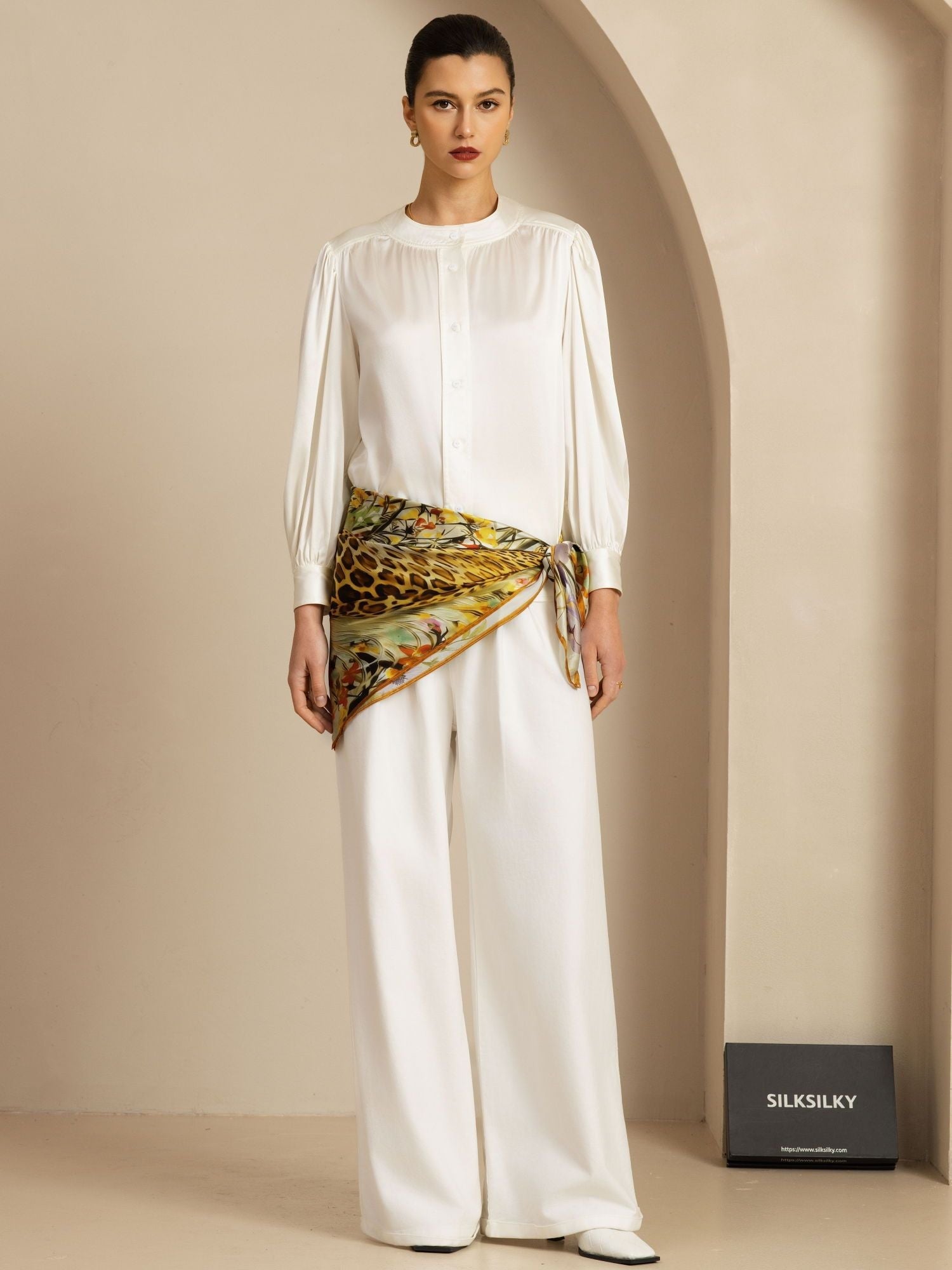 [P114] SilkSilky-IT Scarf 005