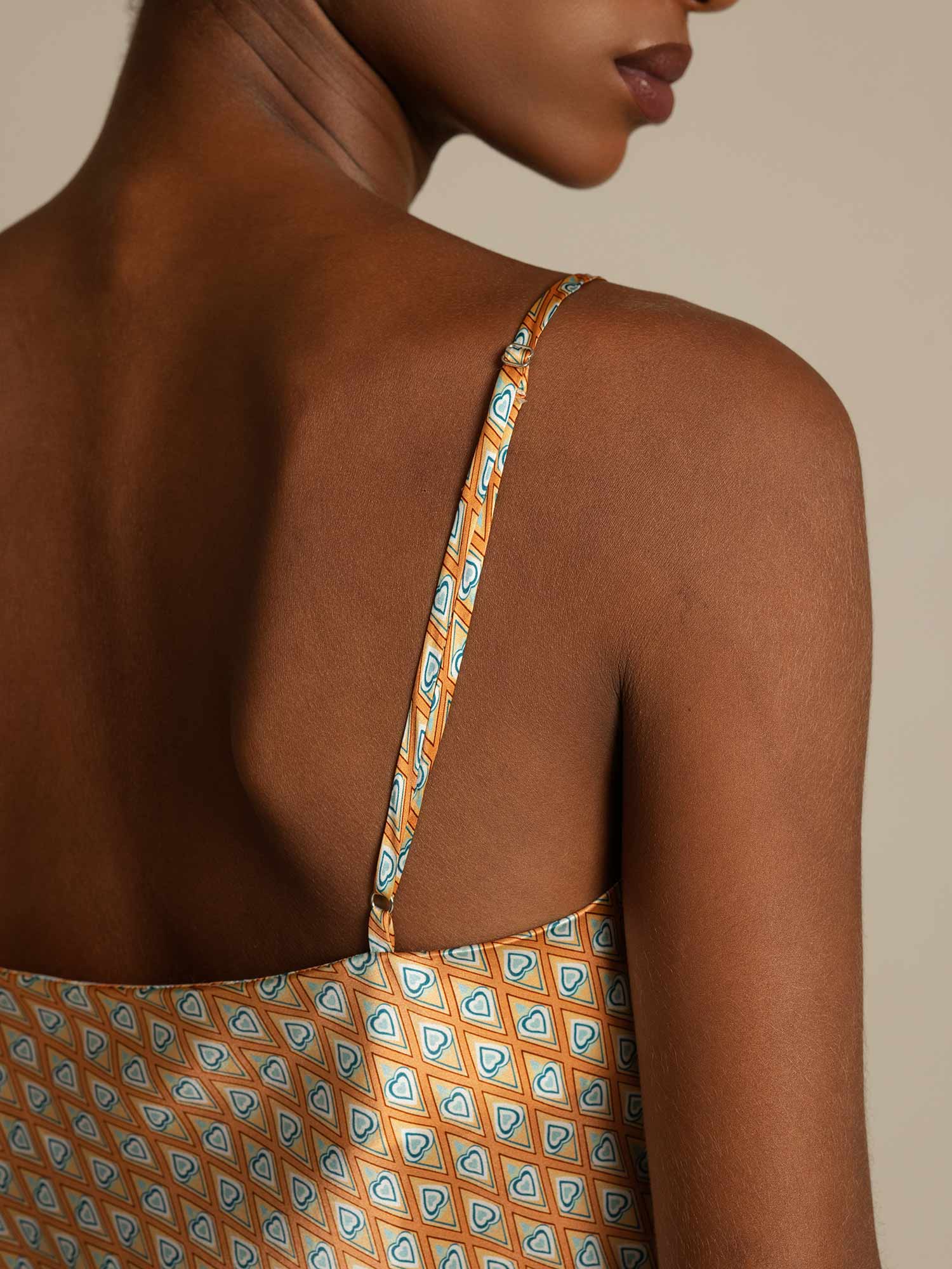 [Floral] SilkSilky-IT Seta pura Camisoles 004,