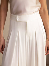 [Bianco] SilkSilky-IT Pantaloni da donna 004