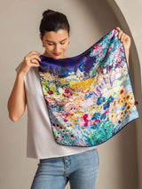 [P093] SilkSilky-IT Seta pura Scarf 004