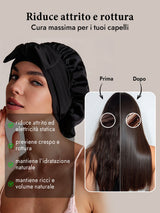 [Nero] SilkSilky-IT Cuffia di seta 003