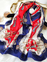 [P083] SilkSilky-IT Seta pura Scarf 001,