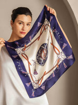 [P097] SilkSilky-IT Seta pura Scarf 002,