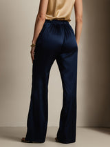 [Blu Scuro] SilkSilky-IT Pantaloni da donna 002