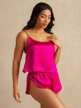 [Rosa Rossa] SilkSilky-IT Spaghetti Strap Set di Bretelle 003