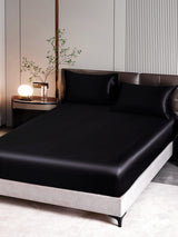 [Nero] SilkSilky-IT 22Momme Set di biancheria da letto 002