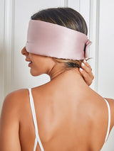 [Rosa Chiaro] SilkSilky-IT Mascherina da Notte 004