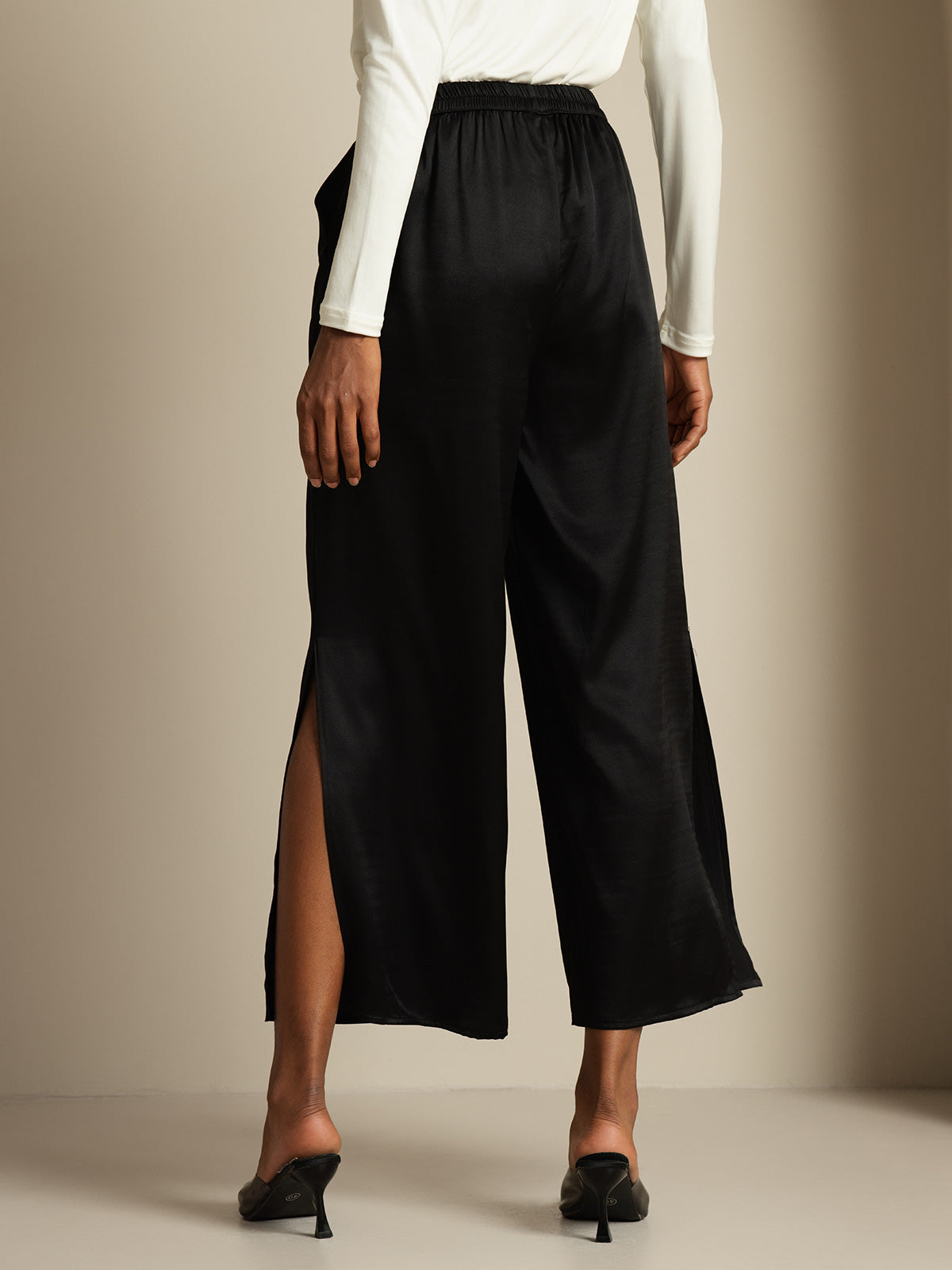 [Nero] SilkSilky-IT 19Momme Seta Womens Pants 002,