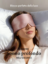 [Malva Pallido] SilkSilky-IT Mascherina da Notte 003