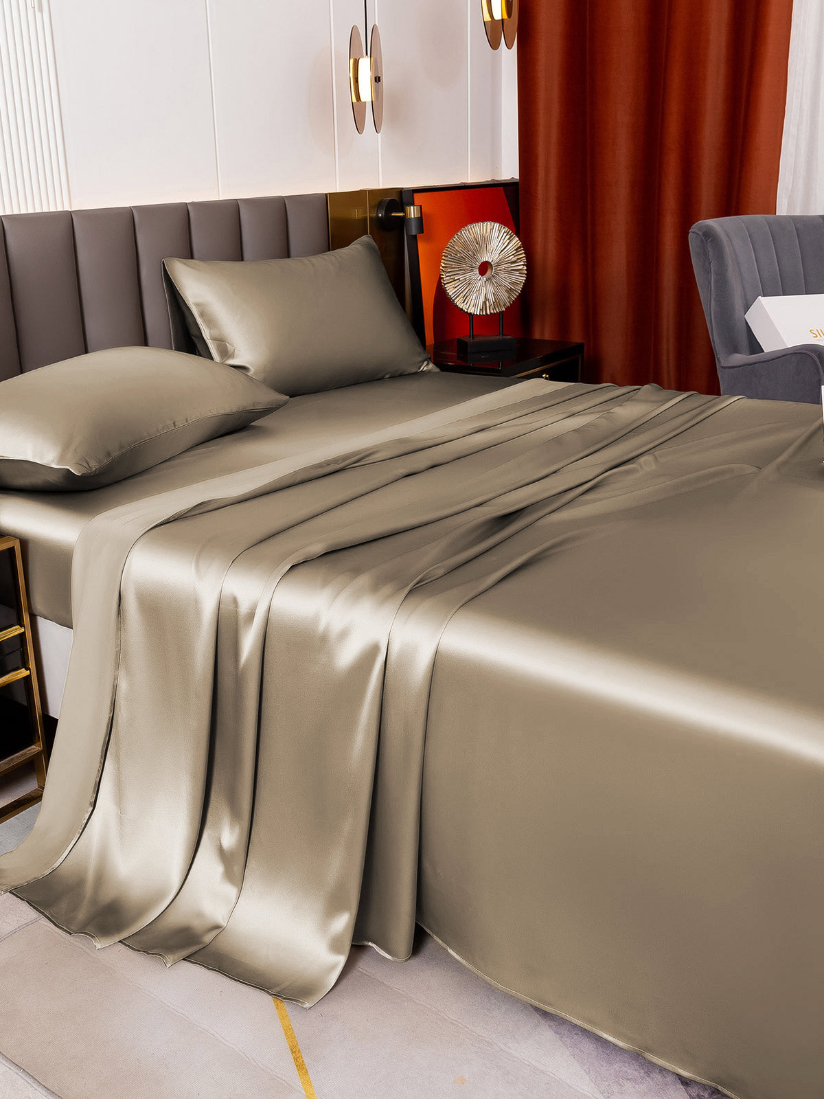 [Cachi] SilkSilky-IT 19Momme Seta pura Bedding Set 003