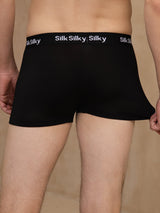[Nero] SilkSilky-IT 100% Silk Jersey Intimo da uomo 002