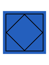 [Quadrato Blu] SilkSilky-IT Scarf 001