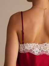 [Vino] SilkSilky-IT V Neck Cami 005