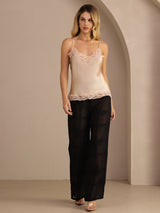[Champagne] SilkSilky-IT V Neck Cami 007