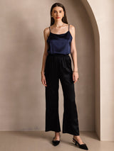 [Blu Scuro] SilkSilky-IT Spaghetti Strap Cami 005