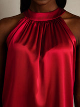 [Vino] SilkSilky-IT Sleeveless Halter Magliette donna 004