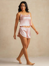 [Rosa] SilkSilky-IT Spaghetti Strap Set di Bretelle 005