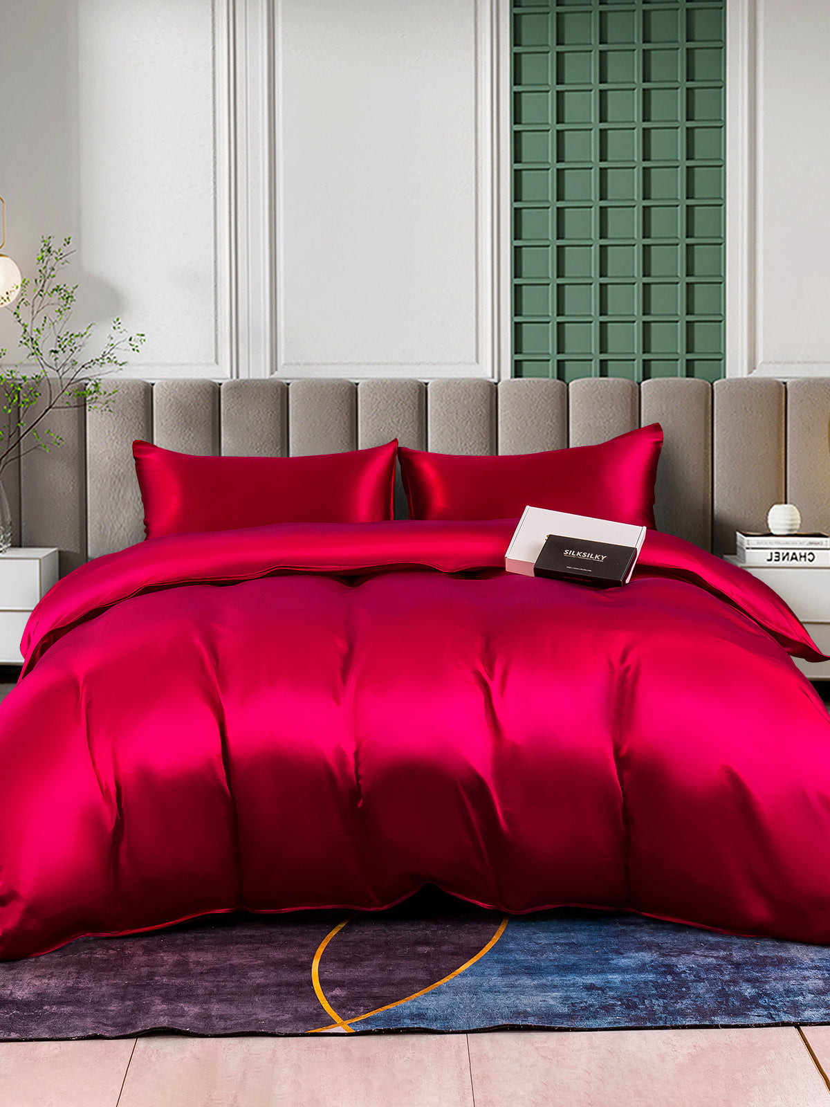 [Vino] SilkSilky-IT 25Momme Seta pura Bedding Set 002