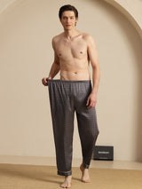 [Ginkgo Nero] SilkSilky-IT Mens Sleep Bottoms 006