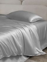 [Argento] SilkSilky-IT 19Momme Set di biancheria da letto 003