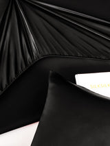[Nero] SilkSilky-IT 22Momme Set di biancheria da letto 003