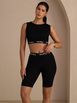 [Nero] SilkSilky-IT Sleeveless Crew Neck Cami 004