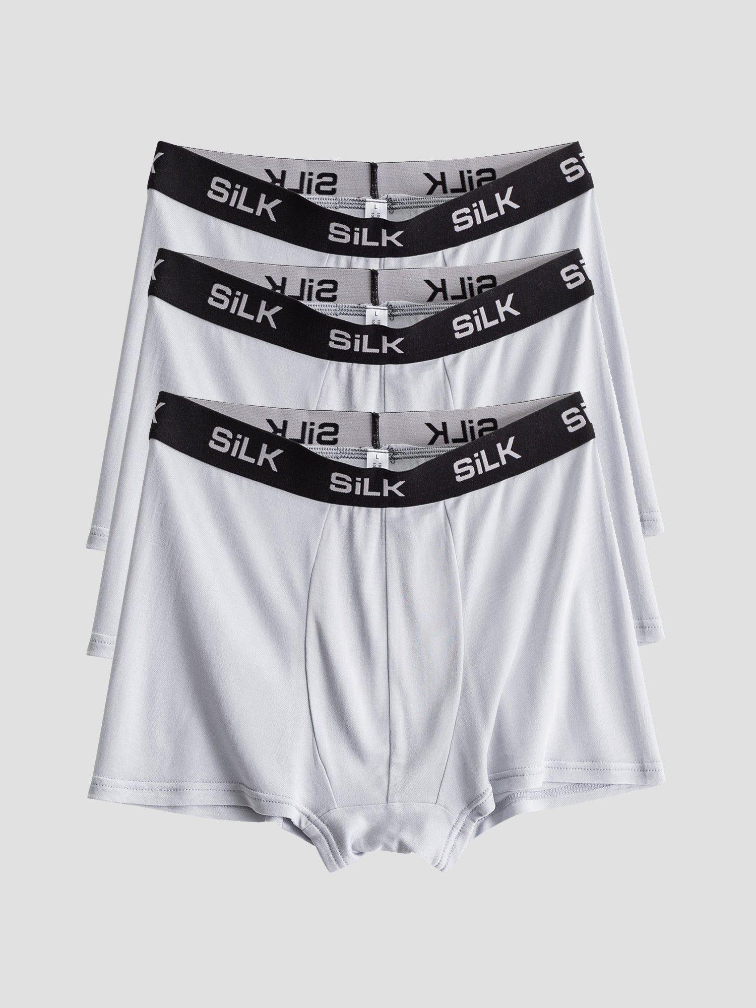 [Grigio] SilkSilky-IT Seta pura Mens Underwear 002