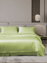 [Menta Verde] SilkSilky-IT 19Momme Set di biancheria da letto 001