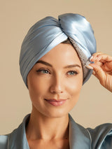 [Cielo Blu] SilkSilky-IT Turbante Per Capelli 006