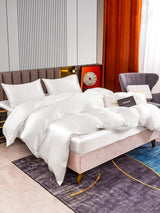 [Bianco] SilkSilky-IT 22Momme Seta pura Bedding Set 003,