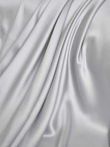 [GrigioChiaro+Bianco] SilkSilky-IT 22Momme Set di biancheria da letto 004