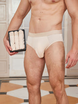 [Beige] SilkSilky-IT Intimo da uomo 001