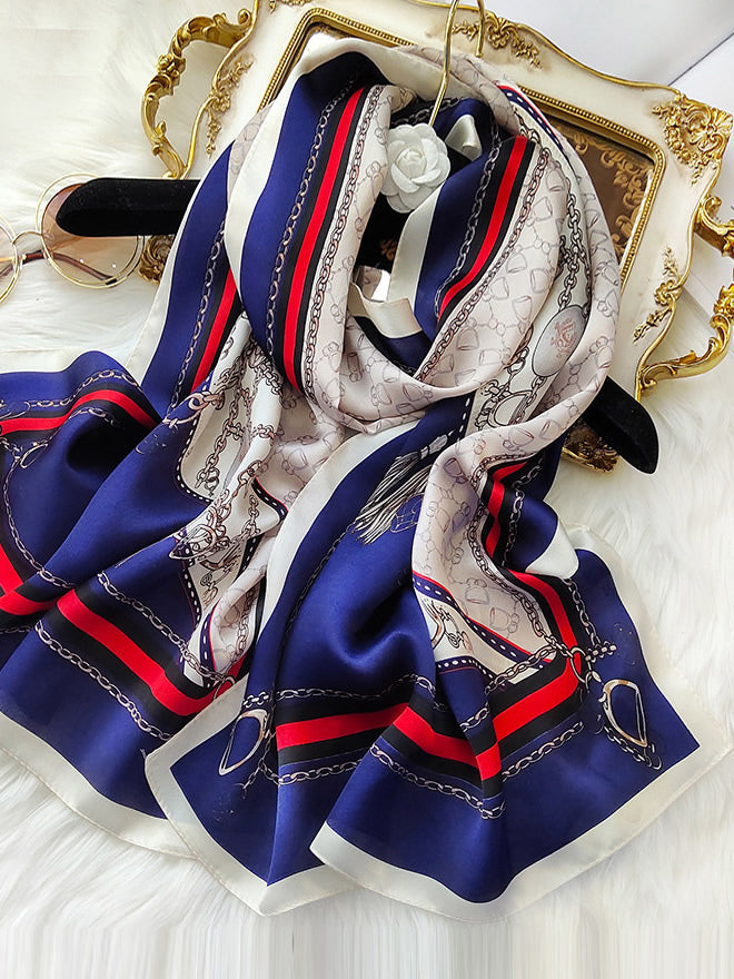 [P024] SilkSilky-IT Seta pura Scarf 001,