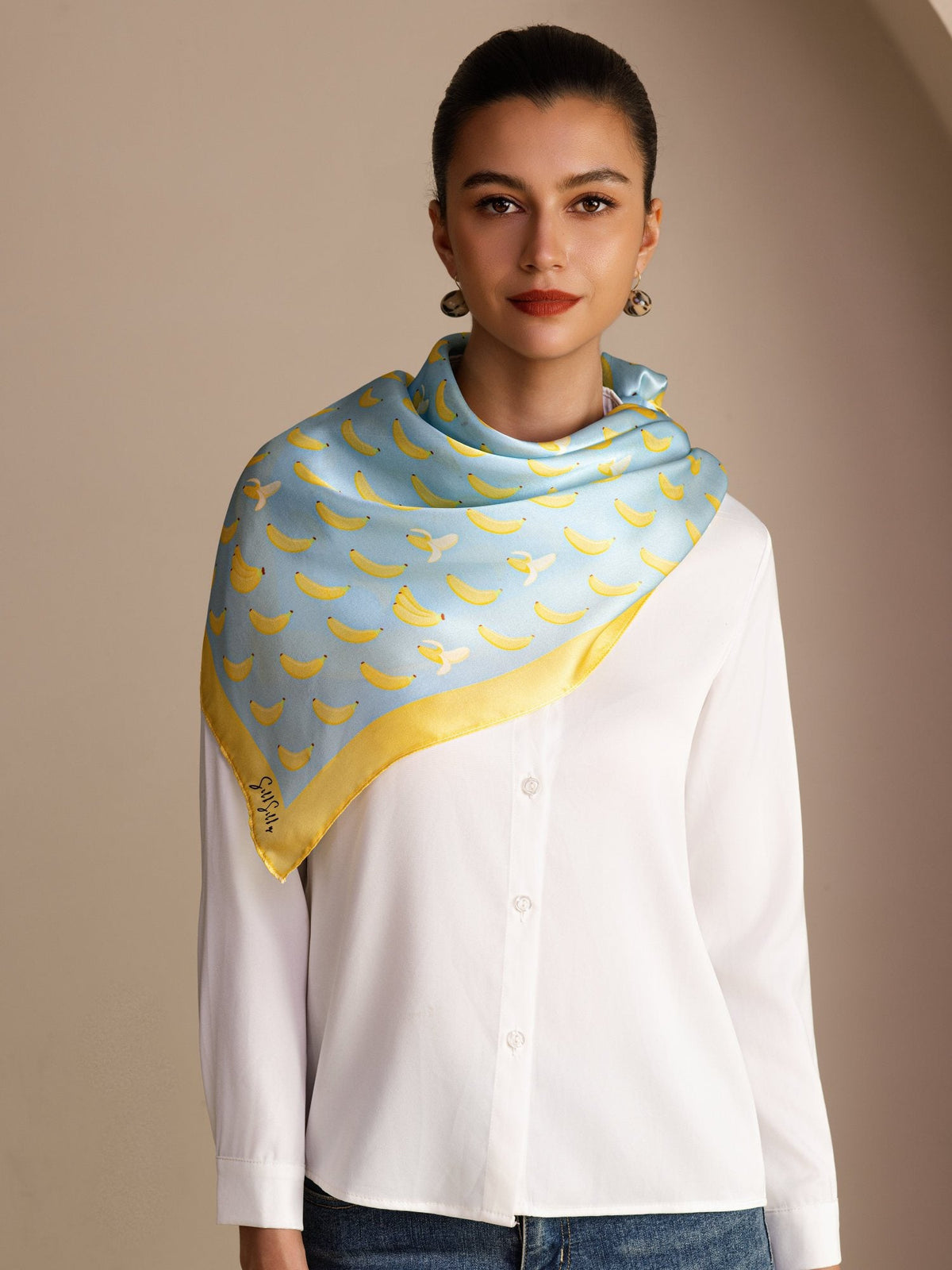 [Banana Blu] SilkSilky-IT Sciarpa 002