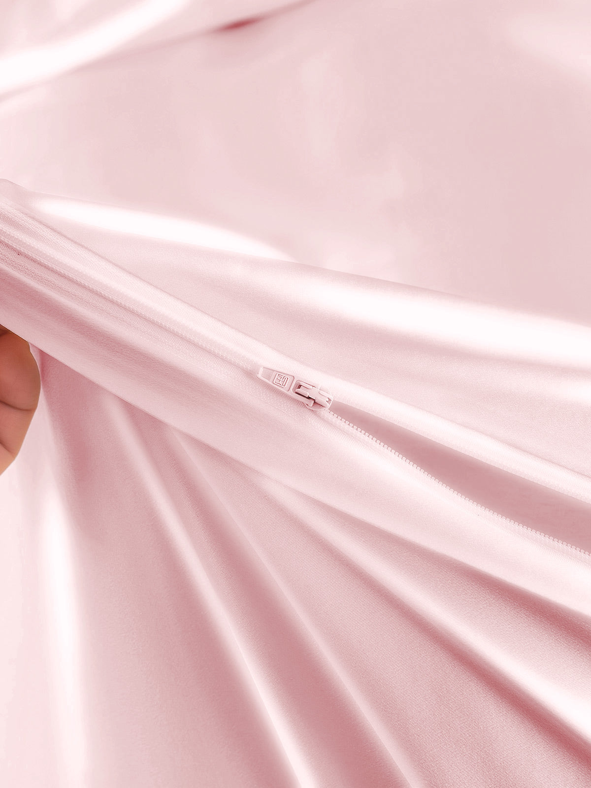 [Rosa] SilkSilky-IT 25Momme Seta pura Duvet Cover 005