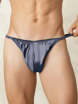 [Blu Grigiastro] SilkSilky-IT Intimo da uomo 001