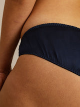 [Blu Scuro] SilkSilky-IT Mutandine da donna 004