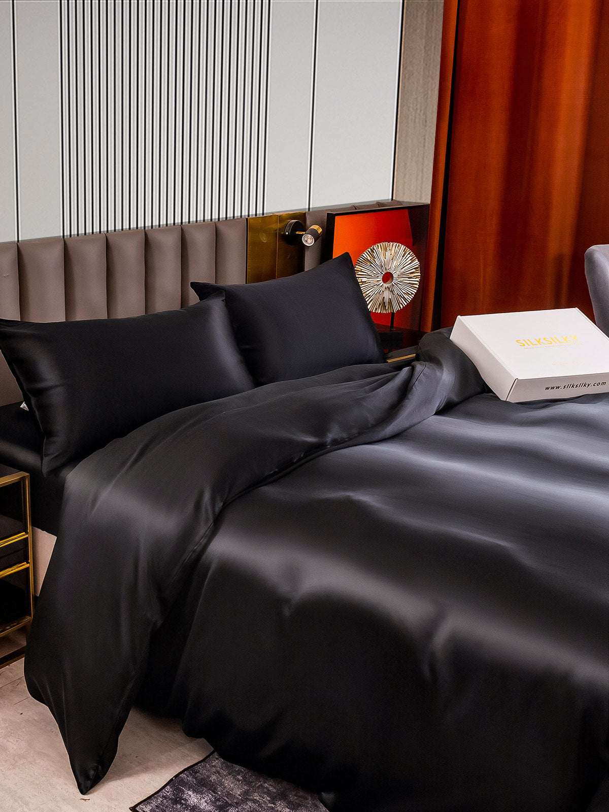 [Nero] SilkSilky-IT 22Momme Seta pura Bedding Set 006